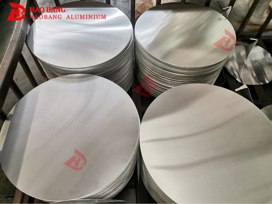 Panneau de chauffage électrique 3003 en aluminium, cercle blanc, surface lisse