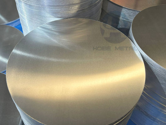 High-Shine Silvery Aluminum Circles 1050/1080 80-1600MM for Household Fixtures