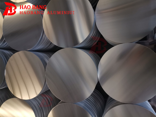 Cercle rond de feuille d'aluminium réfléchissante pour panneaux d'affichage