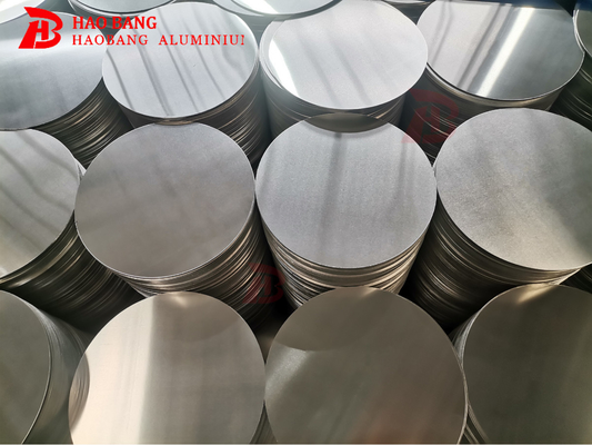 Poudre ou non, diamètre personnalisable Cercle en aluminium