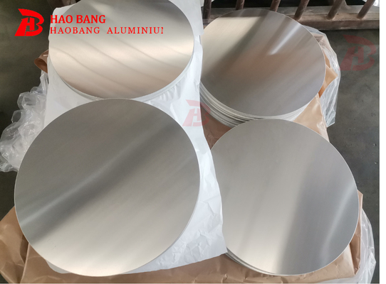 Cercle rond de feuille d'aluminium réfléchissante pour panneaux d'affichage