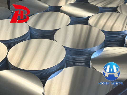 Disques circulaires en aluminium feuille 5052 pour lampadaires et ustensiles de cuisine
