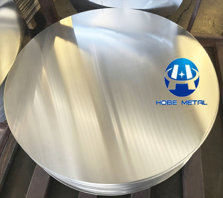 1100 Disques d'aluminium Circles Surface lisse Pas de déchirure Pas d'impression sur rouleau HB