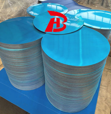 Disque rond en aluminium allié 1080/1100 résistant à la rouille avec une épaisseur de 0,3 à 6,0 mm pour luminaires décoratifs