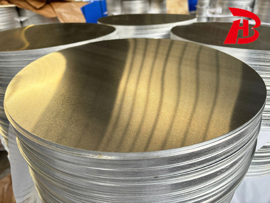 Plaque de cercle en aluminium de la série 3000 personnalisée ASTM B209 Standard pour théière