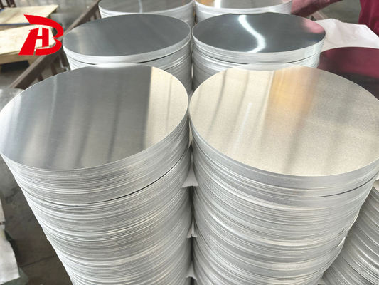 Smooth Surface High Flatness Aluminum Disc 1050 1060 3003 Alloy, 0.3–6mm Thick, Custom Size Aluminum Blank for Lamp Cover & Pots