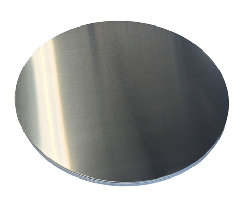 1100 1050 1060 Cercle en aluminium pour lampe d'éclairage en argent rond