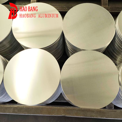 3003 1050 1060 Cercle d'aluminium blanc O doux H18, 100 ‰ 1000 mm de diamètre, disque d'aluminium à dessin profond pour l'estampage des ustensiles de cuisine