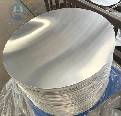 Cercles en aluminium argenté résistant à la rouille 1080/1100 0,3-6,0 MM pour luminaires décoratifs