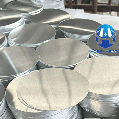 Fabricants en série 1 de cercle d'aluminium en laminage à chaud, coulée, processus de laminage, traitement des miroirs, vendus directement