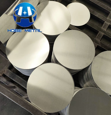Disques ronds en aluminium personnalisables pour diverses applications d'ustensiles de cuisine, avec une épaisseur allant de 0,3 à 6 millimètres