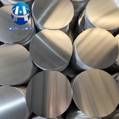 1.6mm Cercle d'aluminium de finition de broyeur avec une forte résistance à la corrosion et une surface sans rouleaux d'impression