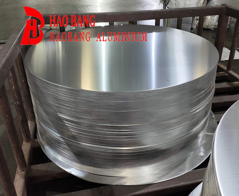 Finition de surface lisse Disques d'aluminium taillés à la taille Diamètre 100 mm-1200 mm raisonnable