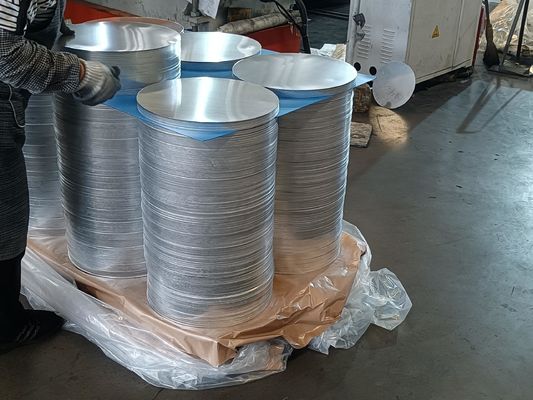 Disques et cercles d'aluminium de série 1000 personnalisables pour les applications de dessin profond