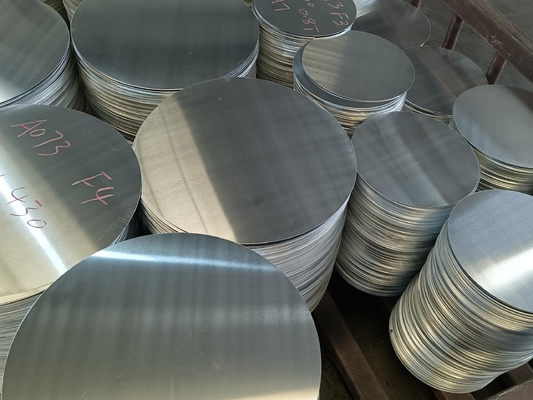 Option de personnalisation des disques d'aluminium anodisés à température H18