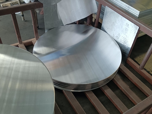 Option de personnalisation des disques d'aluminium anodisés à température H18