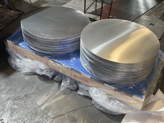 Disques circulaires légers en aluminium fabriqués pour les instruments de précision et les dispositifs électroniques assurant les performances