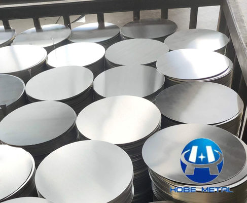 Disques ronds en aluminium personnalisables pour diverses applications d'ustensiles de cuisine, avec une épaisseur allant de 0,3 à 6 millimètres