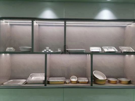 Contenants alimentaires en feuille d'aluminium laminés à froid de diamètre 500 mm