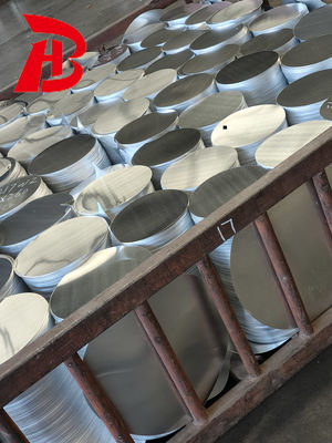 Cercles en aluminium argenté brillant 1050/1080 80-1600MM pour luminaires domestiques
