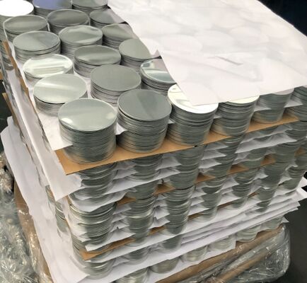 High-Shine Silvery Aluminum Circles 1050/1080 80-1600MM for Household Fixtures