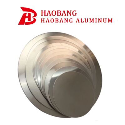 Smooth Surface High Flatness Aluminum Disc 1050 1060 3003 Alloy, 0.3–6mm Thick, Custom Size Aluminum Blank for Lamp Cover & Pots