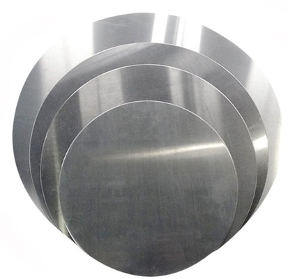 Blancs en aluminium de cercle de catégorie directe du bâti 1100, plat en aluminium de cercle d'ustensiles