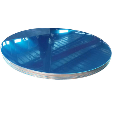 Pièces de cuisine coulées laminées à chaud 1100 0,3 mm Feuille circulaire en aluminium Film chauffant