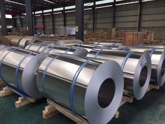 bande de bobine d'aluminium de 0,3-6 mm personnalisée pour ustensiles de cuisine haut de gamme avec un transport maritime robuste