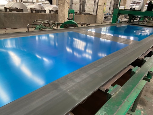 Extinction, gâchage, chauffage et décoration du plat en aluminium h121416 de 0.5mm et du l'o-état