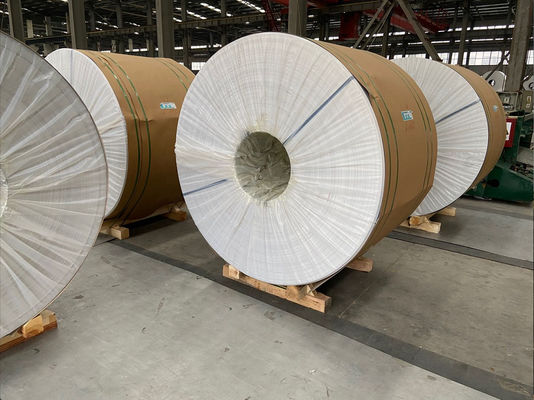 Une bobine en aluminium d'une épaisseur de 0,3 à 6 mm personnalisée, qui sert les usines mondiales d'ustensiles de cuisine haut de gamme.
