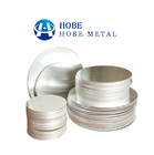 Diamètre rond 120mm de cercle de disques en aluminium de gaufrette en métal d'alliage