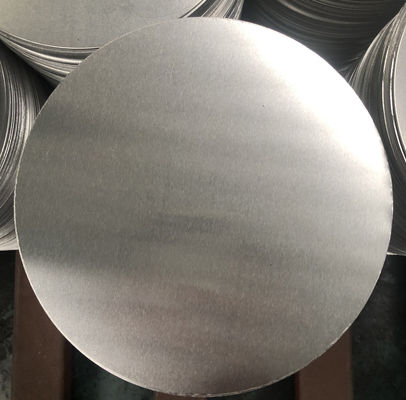 CC DC Matériau de base Cercle en aluminium 1050 1060 3003 Alloy O H18 Température Taille personnalisée Disque de dessin en profondeur