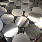 1050 disques ronds de feuille en aluminium enduite entourent pour l'étirage profond tournant