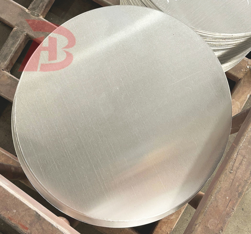 O/H12/H14 DC/CC 1050 1060 1100 Prix d'usine Disque circulaire en aluminium argenté Pour ustensiles de cuisine