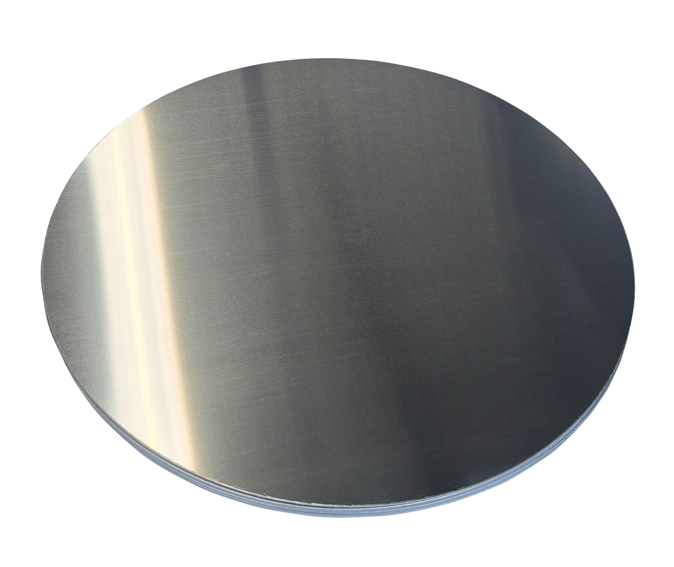 Pâtisserie 1100 en aluminium cercle blancs moulin de polissage finition 3 mm épaisseur laminage à chaud disque en aluminium pour ustensiles de cuisine