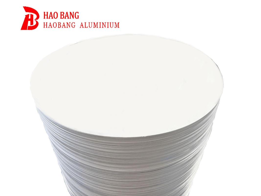 Disque d'aluminium non adhésif laminé à chaud 1050 1060 1070 1100 3003 3004, production et transformation en usine, produits de haute qualité