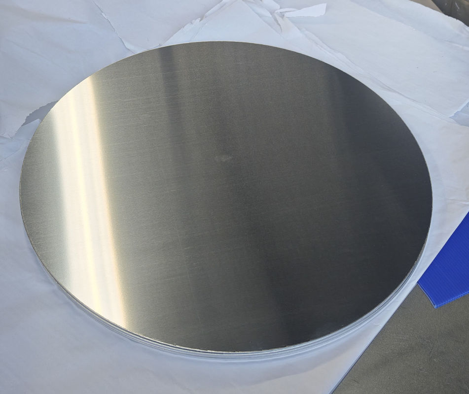 Cercle en aluminium sur mesure 100-1000 mm Diamètre surface lisse Dessin profond pour l'estampage industriel