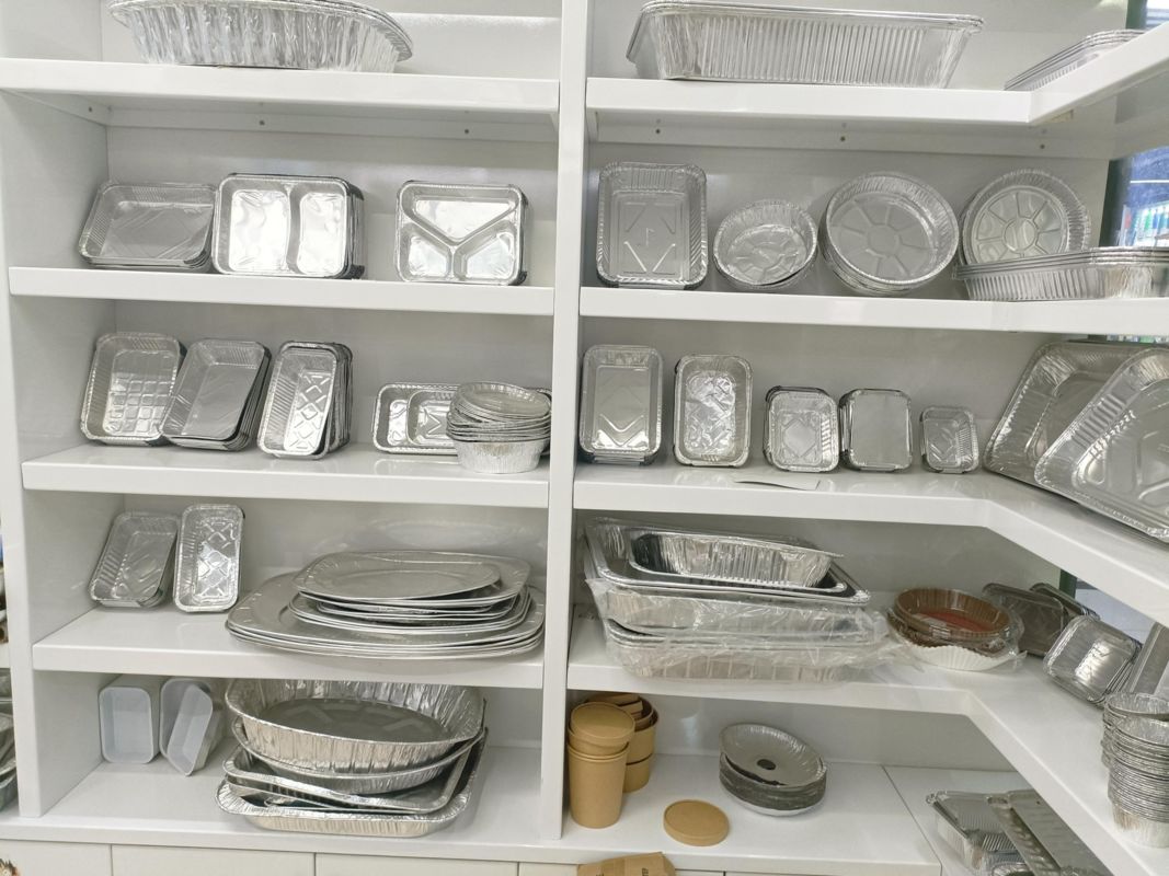 Contenants alimentaires en feuille d'aluminium laminés à froid de diamètre 500 mm