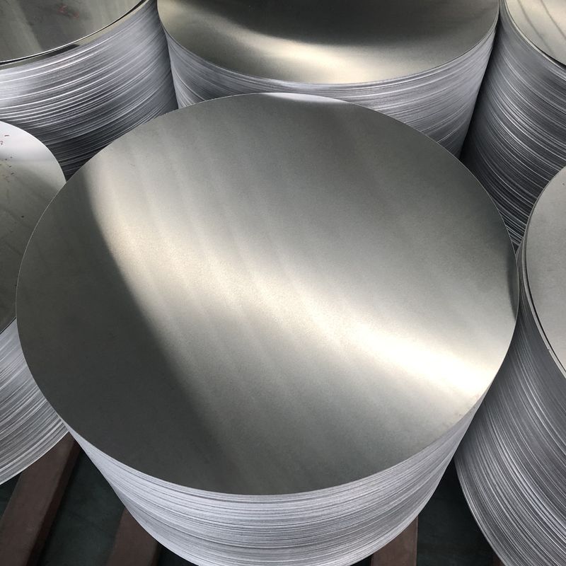 Disque en aluminium lisse et très plat, épaisseur 0,3–6 mm, taille personnalisée, aluminium vierge pour couvercle de lampe et pots