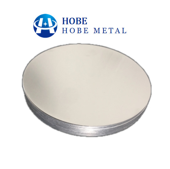 Pâtisserie 1100 en aluminium cercle blancs moulin de polissage finition 3 mm épaisseur laminage à chaud disque en aluminium pour ustensiles de cuisine