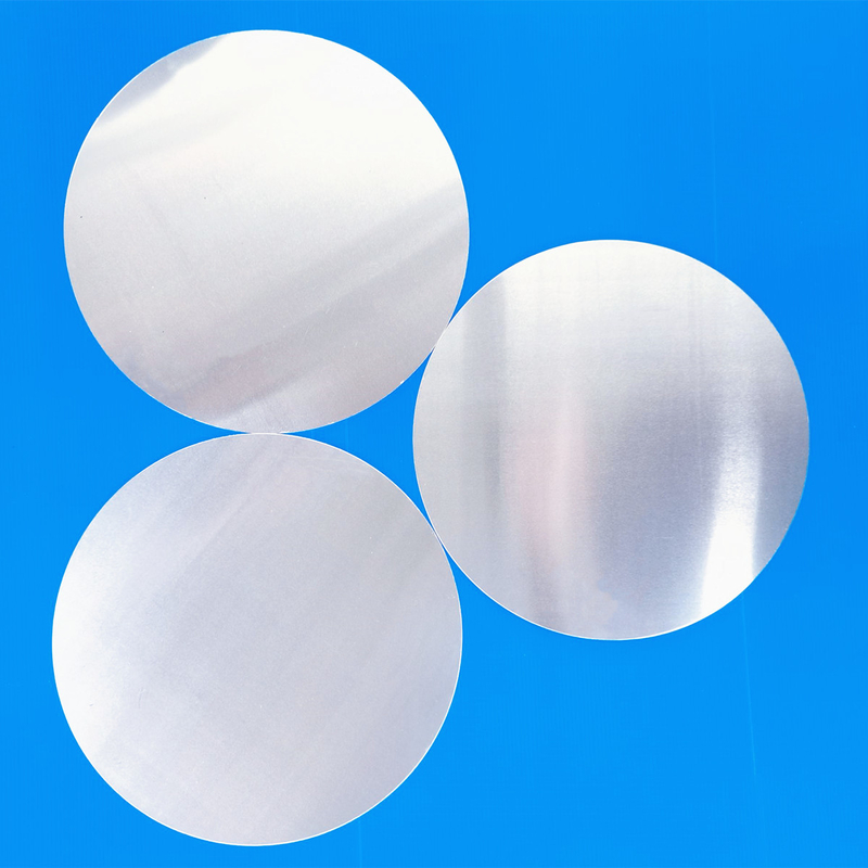 prix d'usine disque de cercle en aluminium 1050 1060 1070 1100 avec une bonne planéité et du matériau CC dc