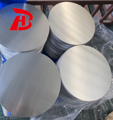 Meubles et décorations de bâtiments en aluminium, blancs ronds, épaisseur 5 mm-3 mm