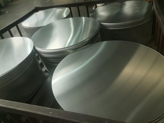 Cercles d'aluminium argenté brillant 1080/1100 0,3-6,0 MM pour la rénovation de la maison