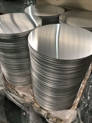 Cercles en aluminium argenté brillant 1050/1080 80-1600MM pour luminaires domestiques