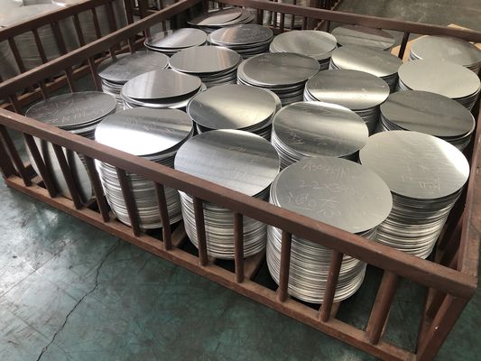 1050 1060 Aluminum Circle CC DC Material O H12 Temper Deep Drawing Crack Resistant Disc for Cookware Pots and Pans