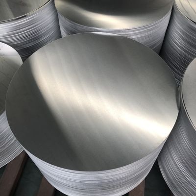 Cercles en aluminium argenté brillant 1050/1080 80-1600MM pour luminaires domestiques