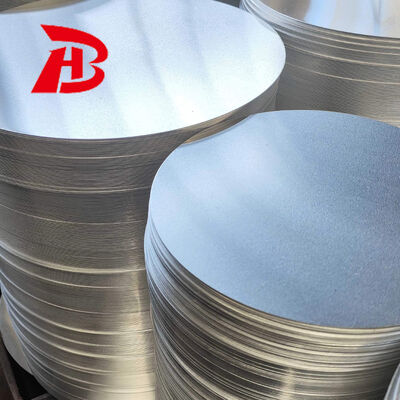 Cercles en aluminium argenté résistant à la rouille 1080/1100 0,3-6,0 MM pour luminaires décoratifs